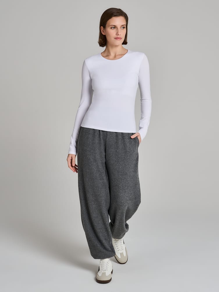 Брюки джоггеры трикотажные