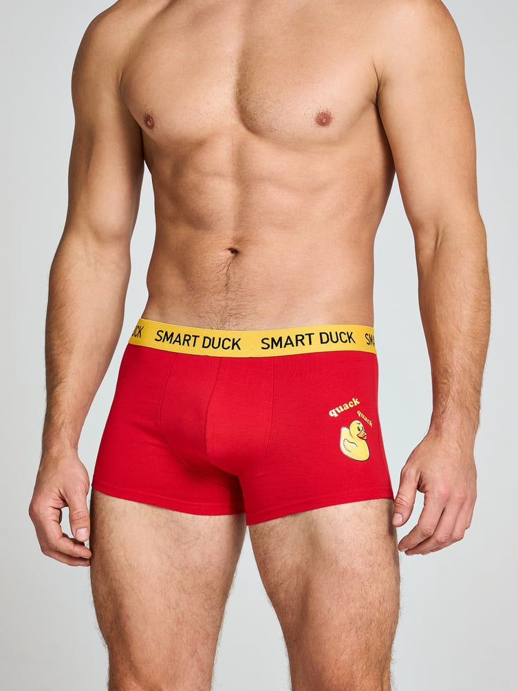 Трусы-боксеры - 2 шт. с принтом резиновых утят