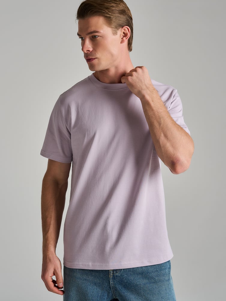 Плотная базовая классическая футболка