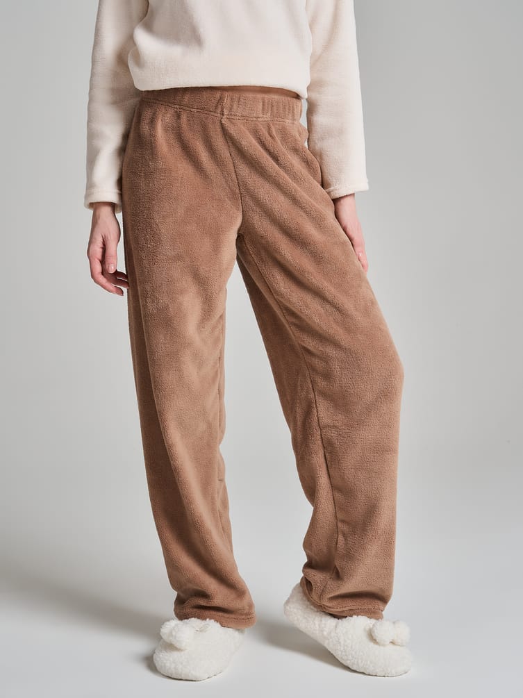 Пижама теплая плюшевая с вышивкой