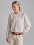 Кружевная блузка нарядная