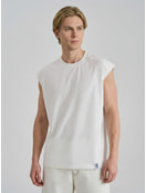 Футболка из хлопка без рукавов