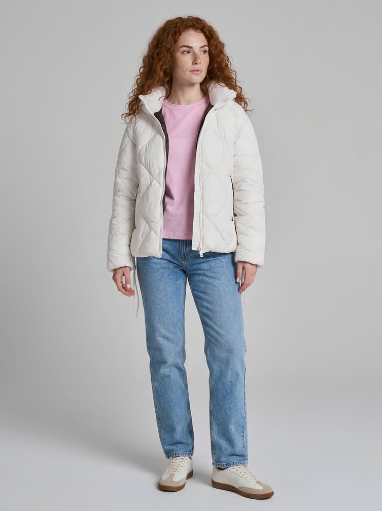 Куртка стеганая с капюшоном