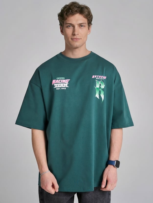 Футболка хлопковая с надписью