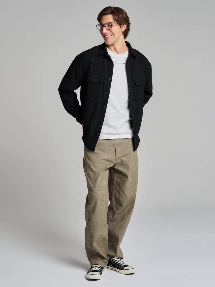 Рубашка вельветовая классическая