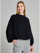 Свитшот с резинкой на талии