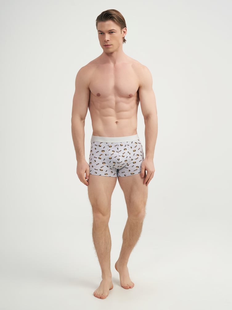 Комплект трусов с принтом - 2 шт.