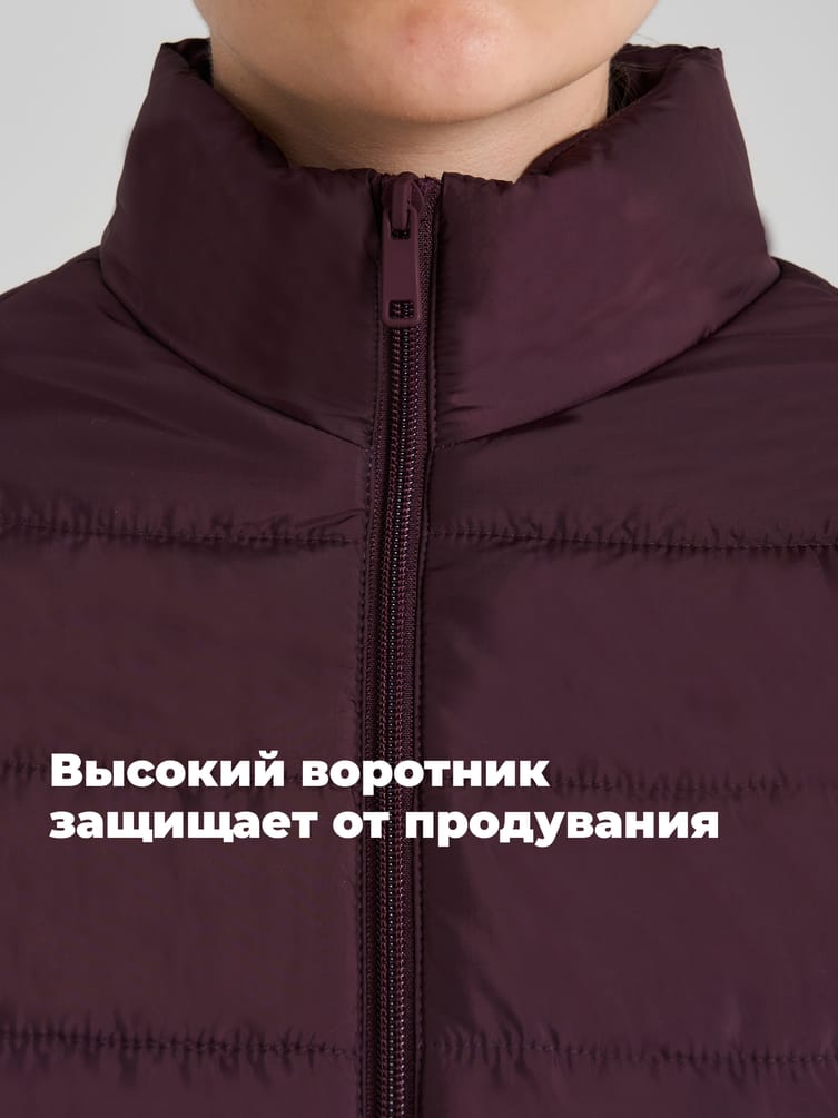 Куртка стеганная без капюшона