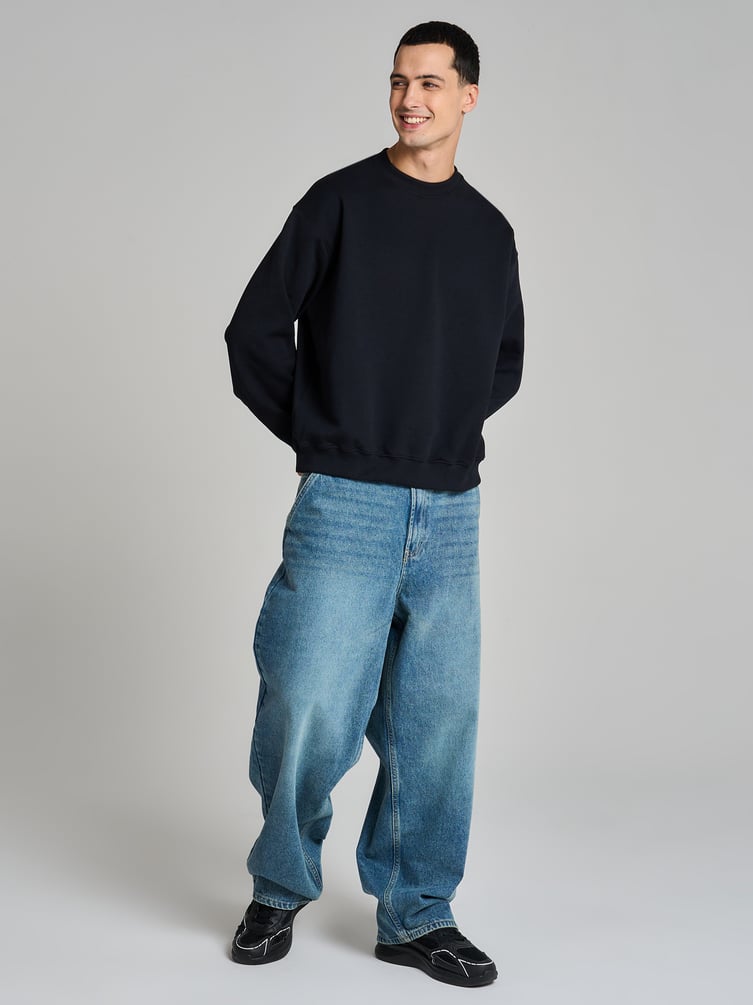 Свитшот свободный без начеса