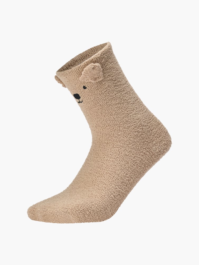 Носки - 1 пара махровые медведь