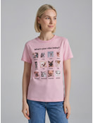 Футболка с принтом