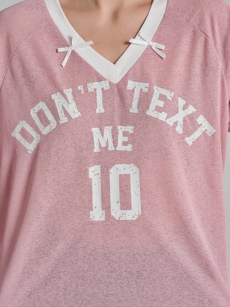 Лонгслив спортивный оверсайз с надписью