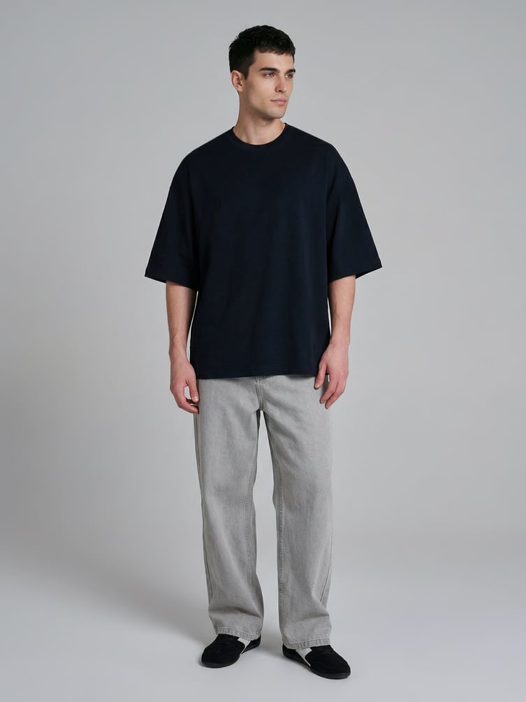 Футболка хлопковая оверсайз