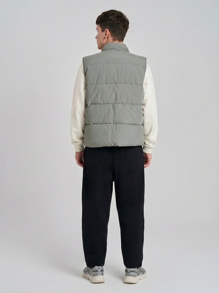 Спортивные широкие брюки с начесом