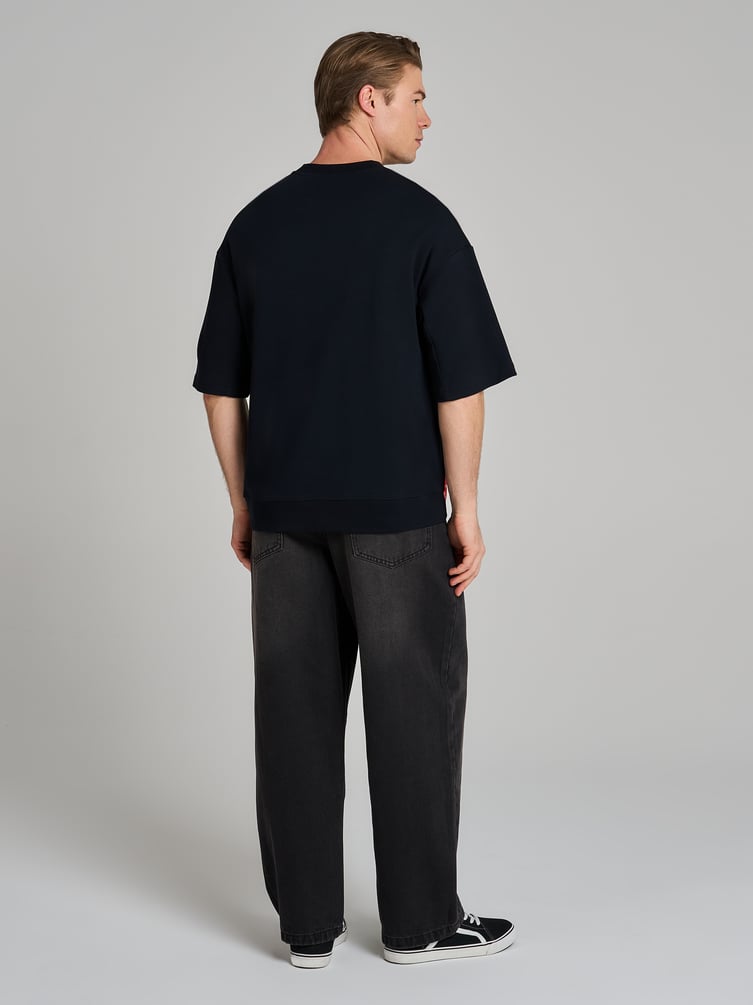 Футболка хлопковая свободного кроя