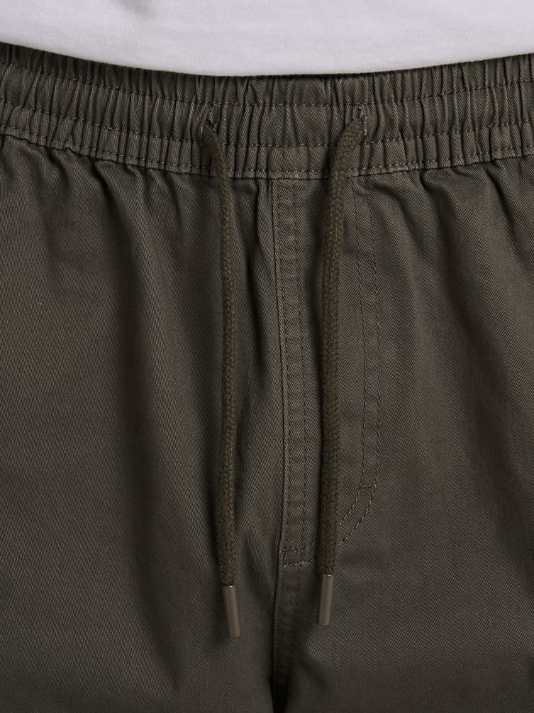 Брюки джоггеры с резинкой по низу