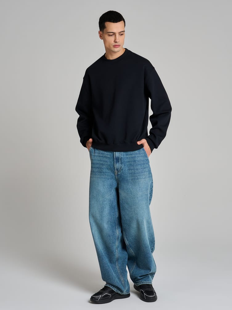 Свитшот свободный без начеса