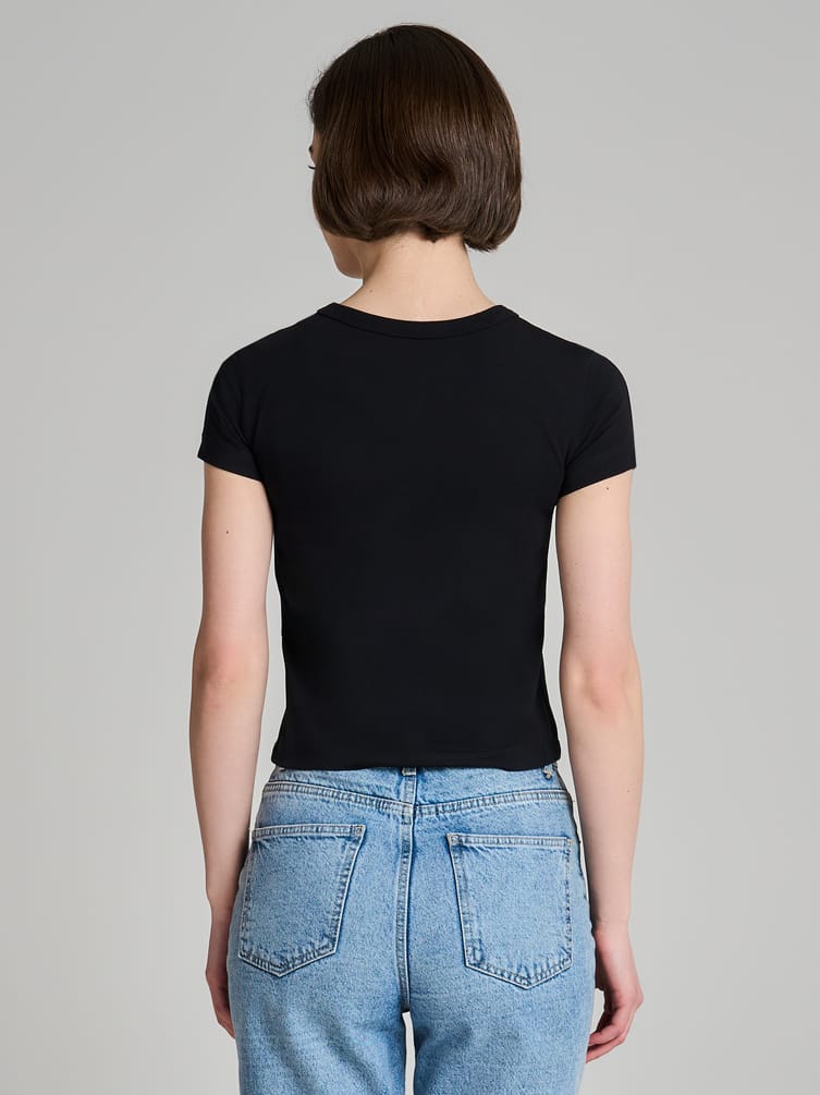 Футболка хлопковая с принтом