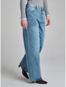 Джинсы Baggy с винтажной стиркой