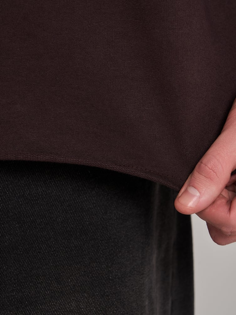 Футболка из хлопка с вареным эффектом