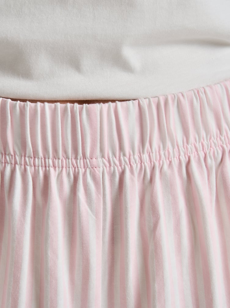 Хлопковая пижама с принтом и шортами