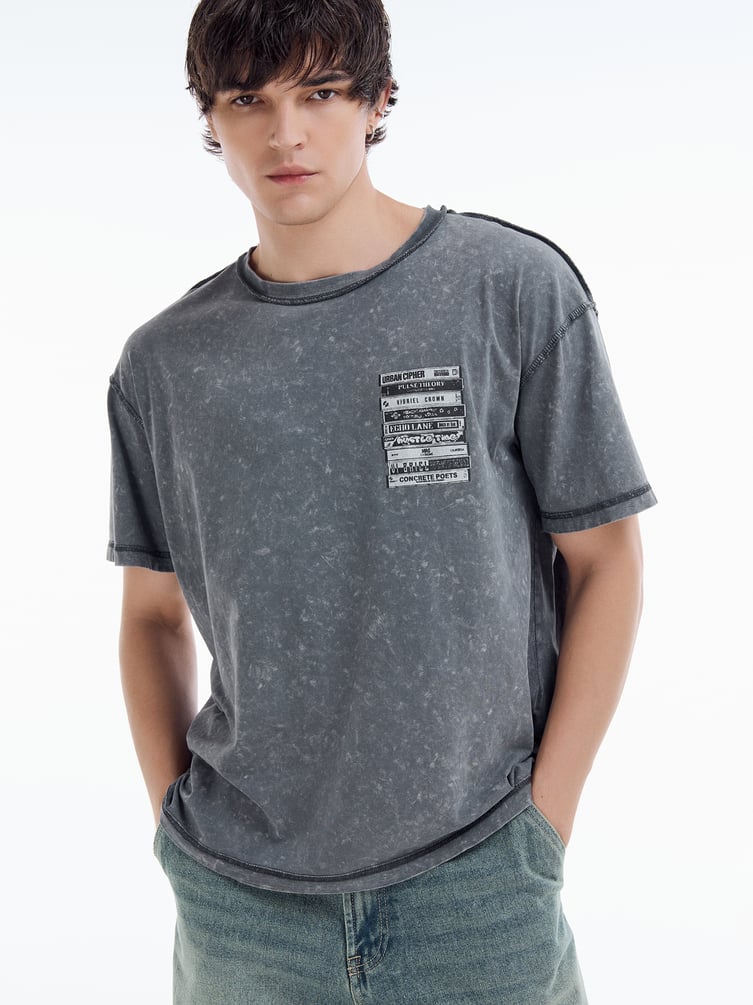 Футболка варенка с принтом