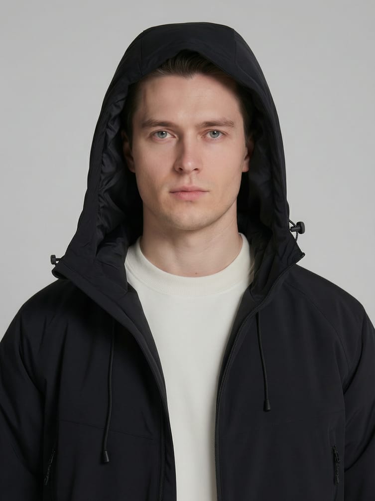 Куртка демисезонная с капюшоном