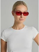 Очки имиджевые прямоугольные