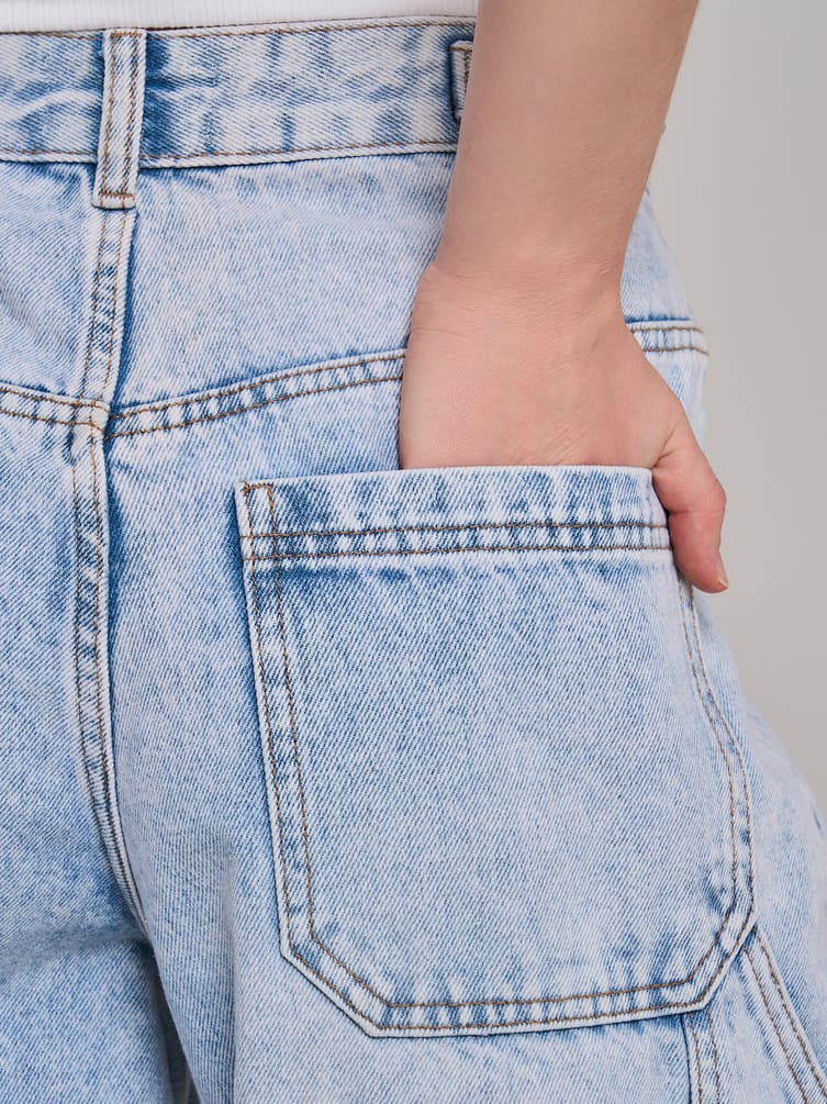 Джинсы широкие Balloon