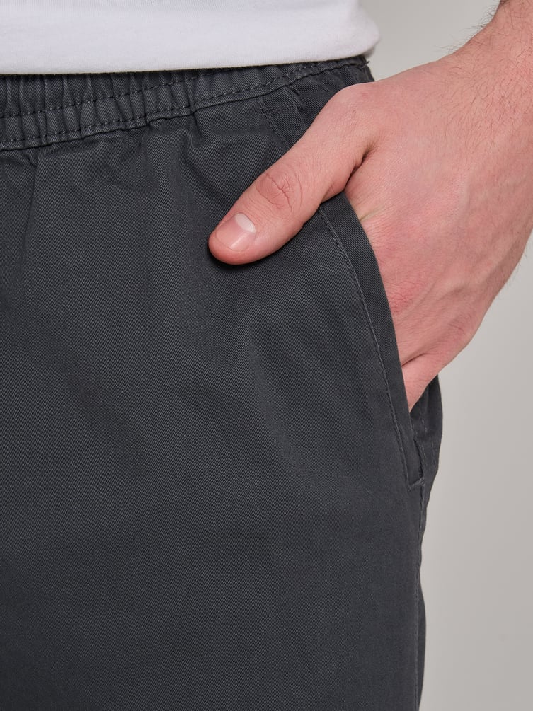 Брюки джоггеры с резинкой по низу