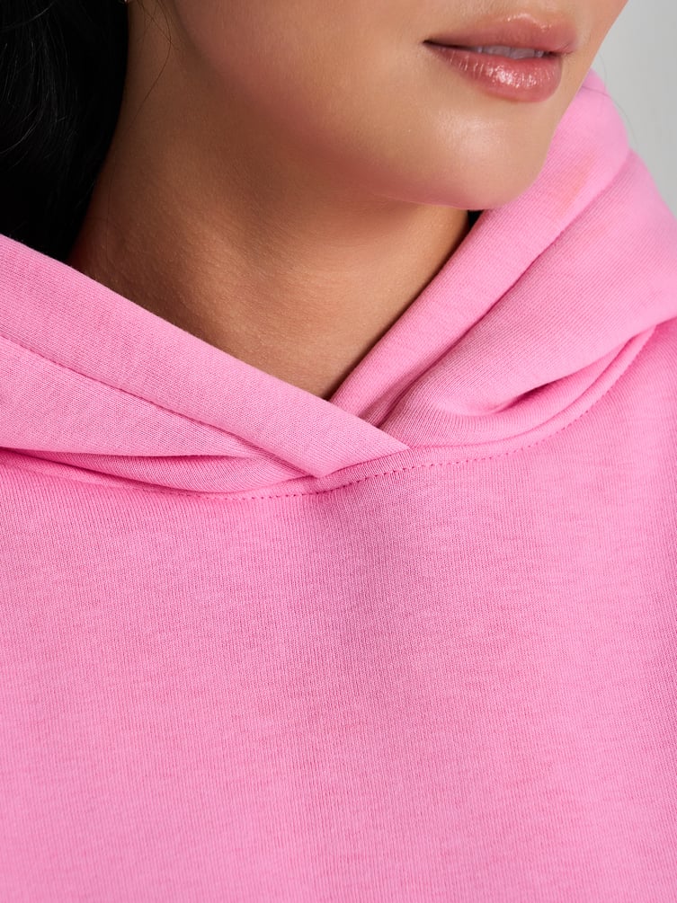 Утепленное худи оверсайз с начесом