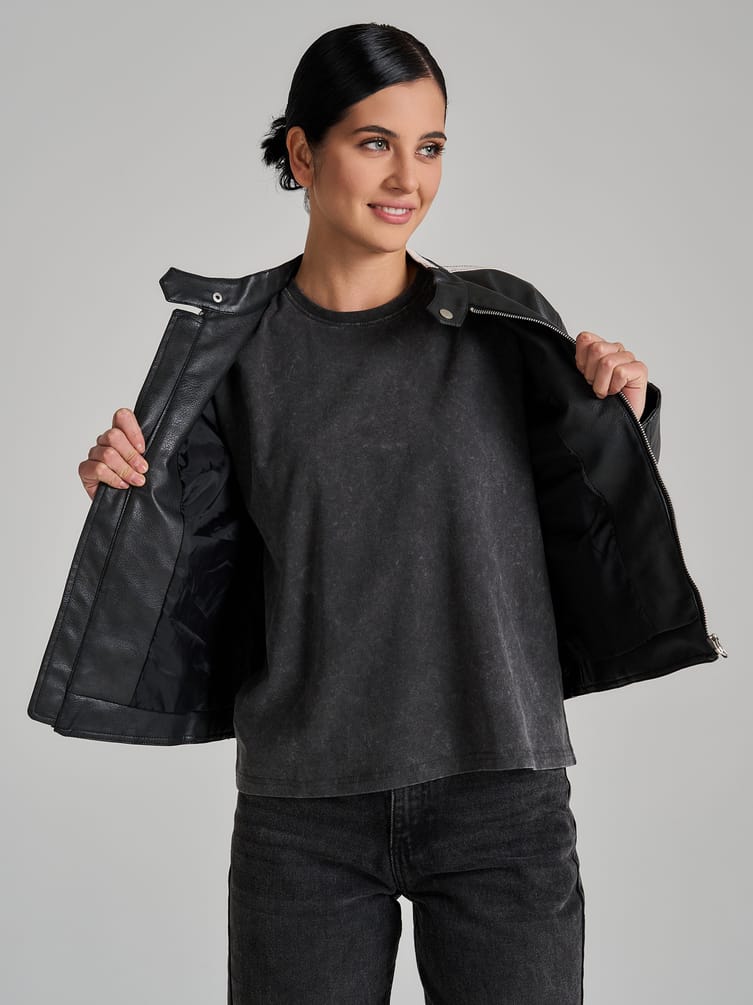 Футболка оверсайз с вареным эффектом