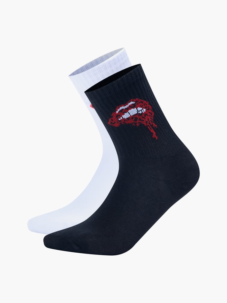 Носки - 2 пары с принтом