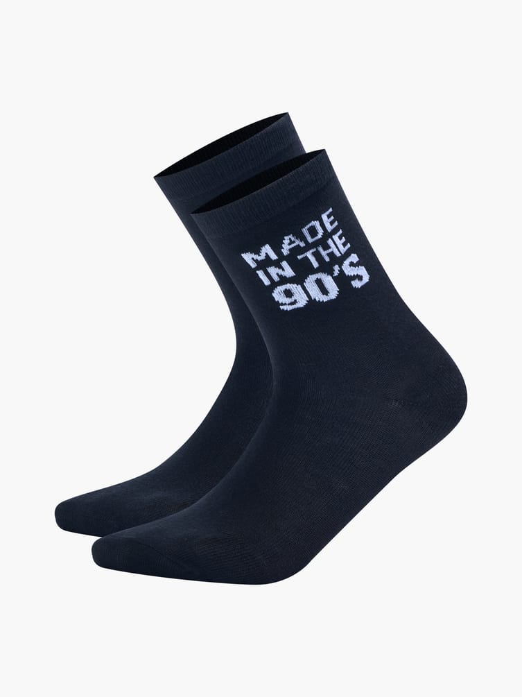 Носки - 2 пары с надписью