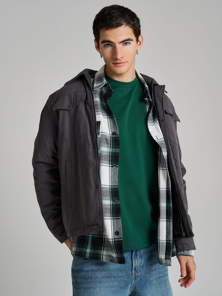 Футболка плотная однотонная