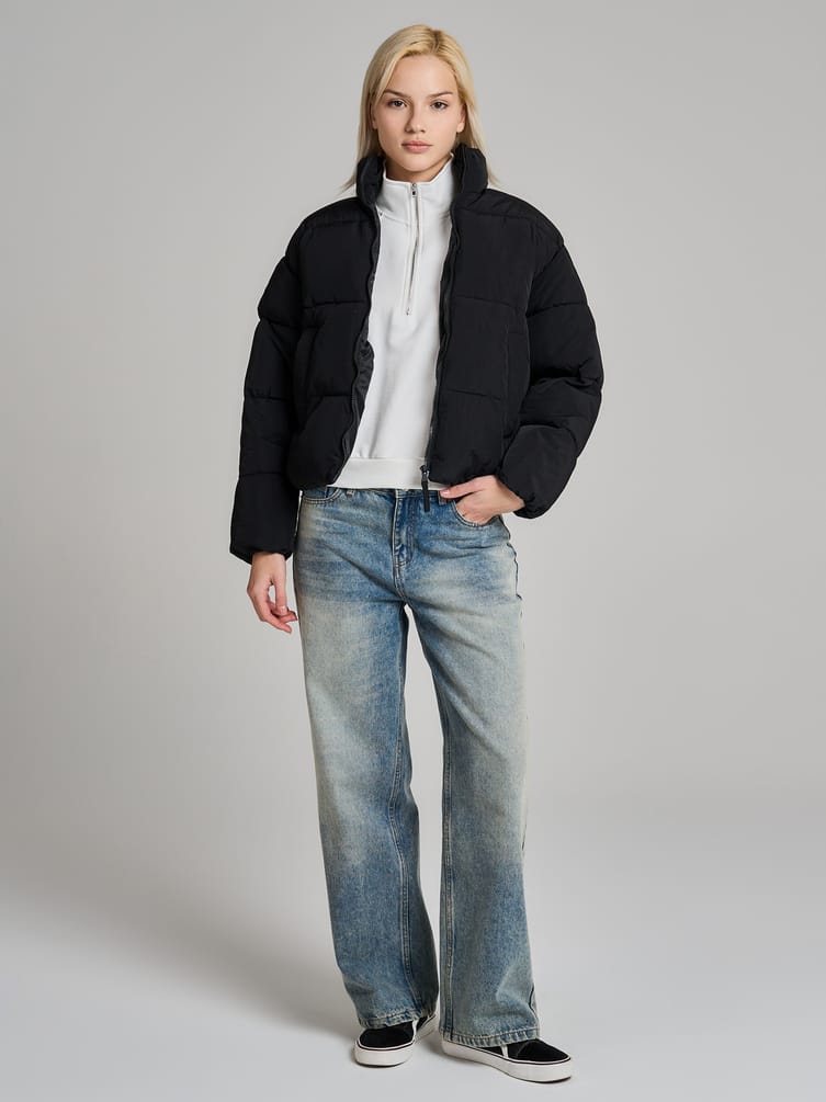 Куртка зефирка без капюшона