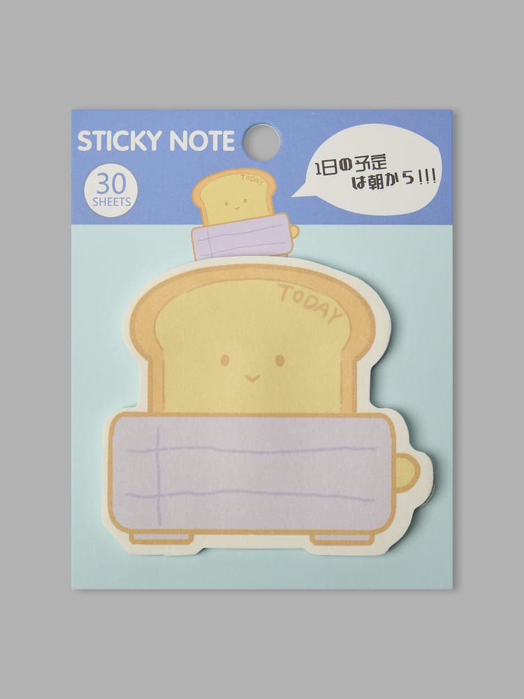 Стикеры для заметок тосты - 30 л.