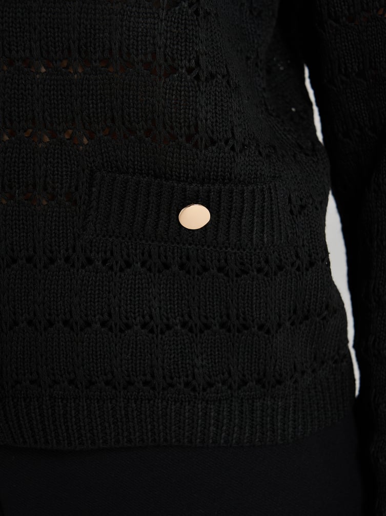 Кардиган вязаный на пуговицах