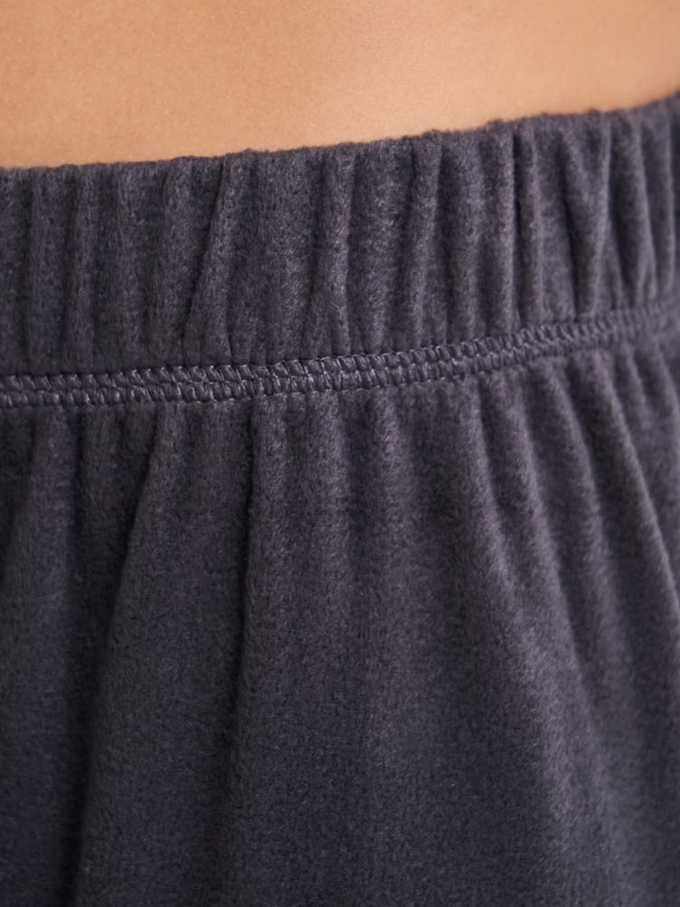 Теплая пижама с надписью и брюками