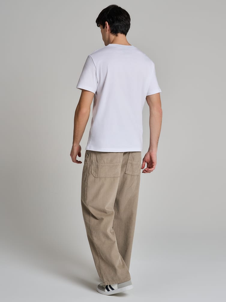 Брюки вельветовые прямые