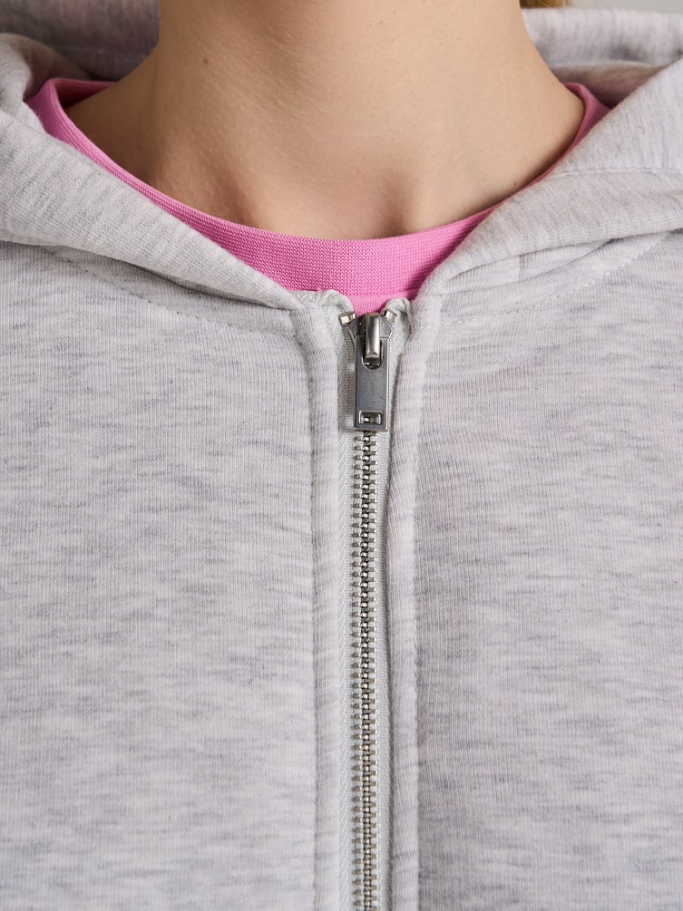 Зип худи  с капюшоном без начеса