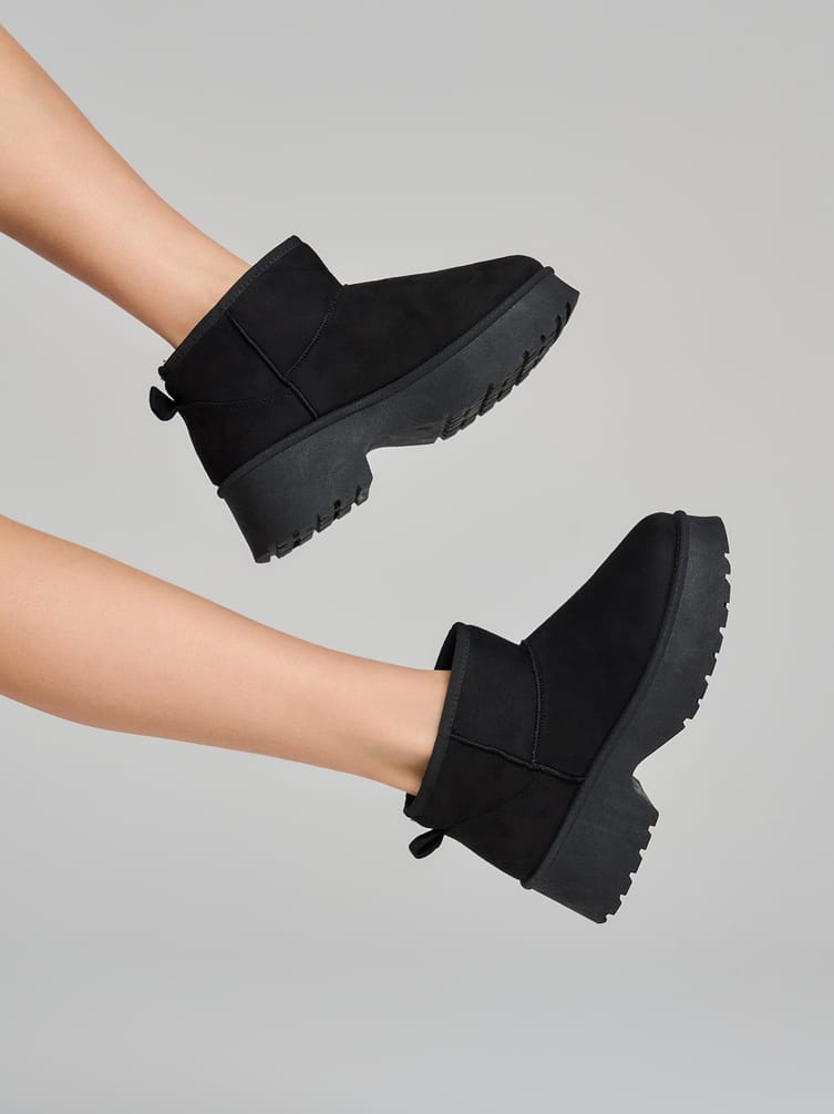 Угги зимние на платформе