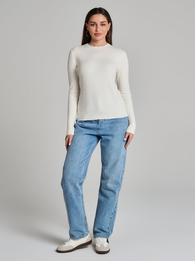 Джемпер трикотажный базовый