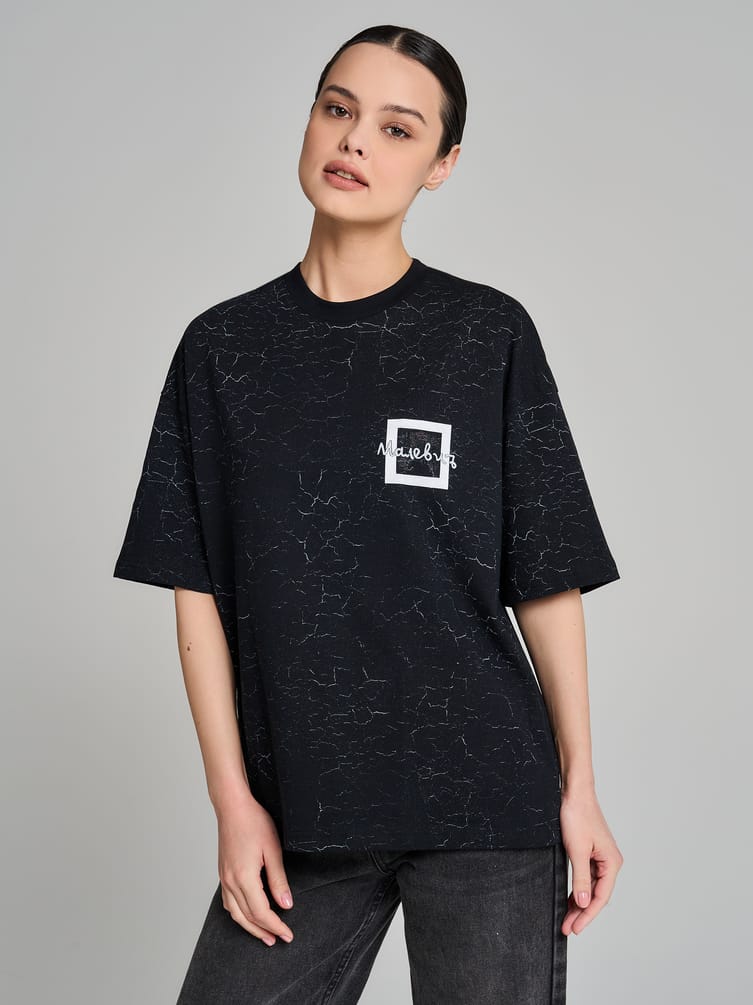 Футболка с принтом картин Третьяковской галереи