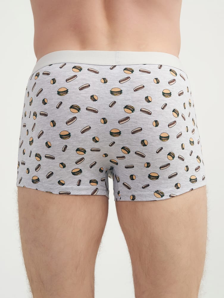 Комплект трусов с принтом - 2 шт.