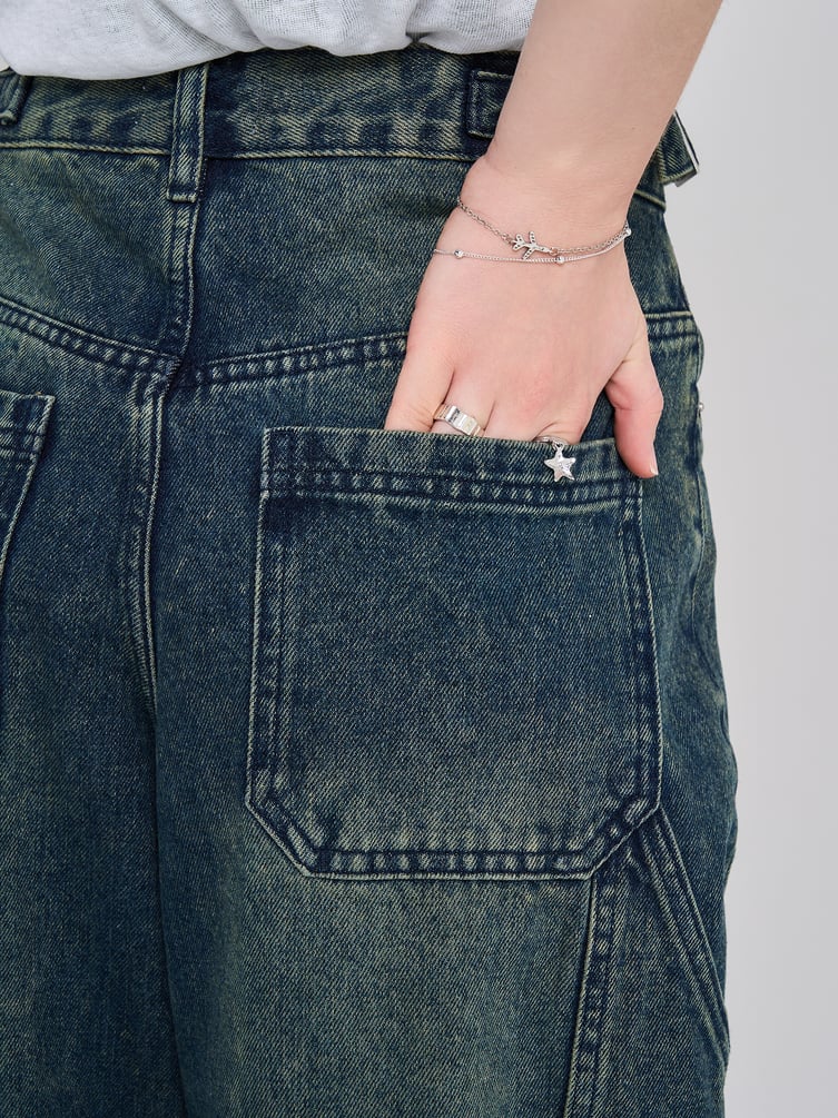 Джинсы широкие Balloon