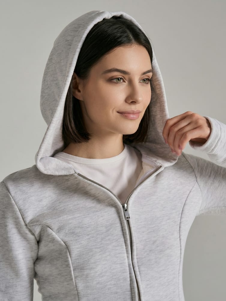 Зип худи спортивная