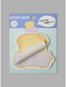 Стикеры для заметок  тосты - 30 л.