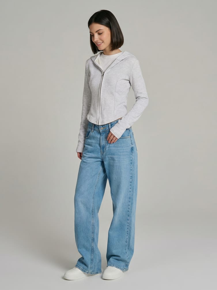 Зип худи спортивная