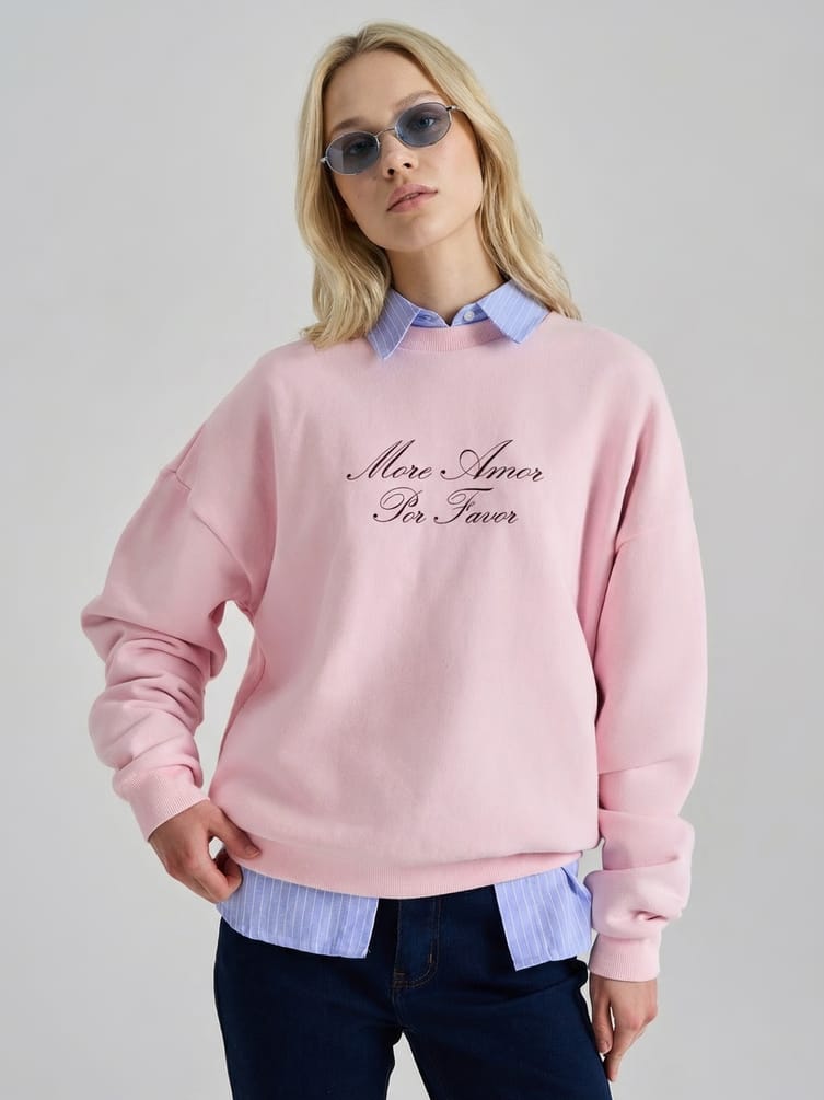 Свитшот с надписью